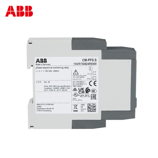 ABB phase sequence relay CM-PFE phase loss protection CM-PFS.S/PSS.31S three-phase monitoring MPS.41S CM-PFE