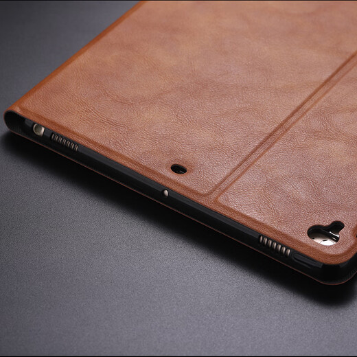 Xiaosu Adecuado para Apple iPad Case de protección iPad Tablet de cuero de cuero Pro Brown iPad5/A1474/A1475/A1476