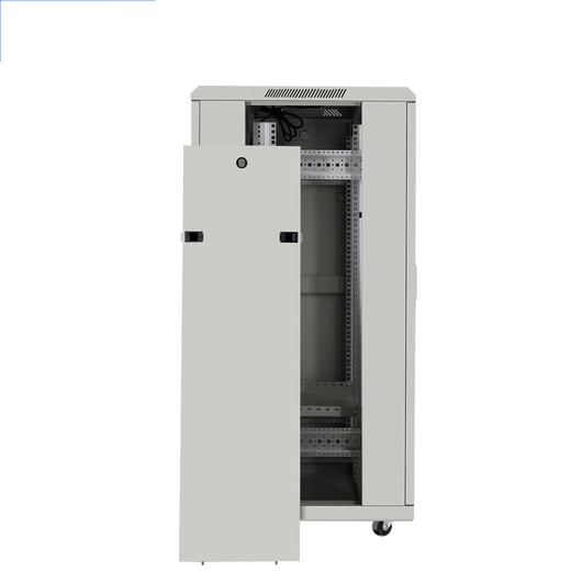 Network TUTEG NATOR STANDARD Room Cabinet 22U SERVER STORT ALIME AMPLIFICATION 600 DEPONT 600 HEUPLE 1250 mm Gris et blanc RAL7035 Couleur TD.6622 Porte du réseau avant et arrière