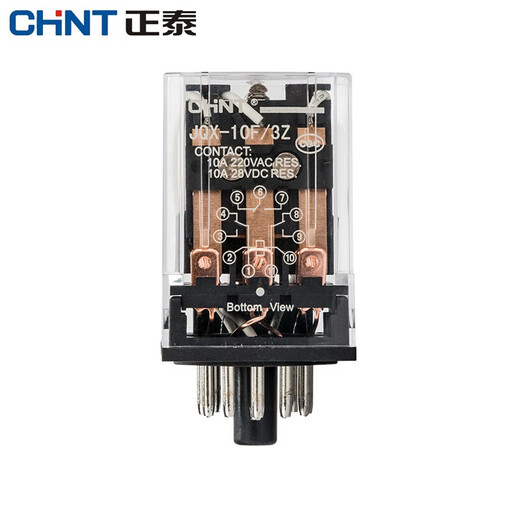 Chint (CHNT) intermediate relay electromagnetic small relay JQX-10F 3Z AC220V DC24V multi-voltage optional AC220V