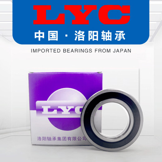 洛阳电机轴承6200 6201 6202 6203 6204 6205 6206 6206E-RZ—胶盖