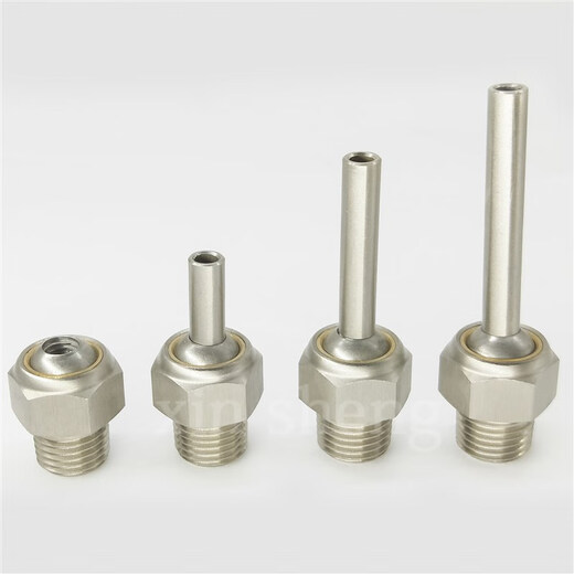 All direct injection machining centers spherical adjustable high pressure universal machine tool CNC tool cooling nozzle nozzle M6 thread-nozzle hole-nozzle long message