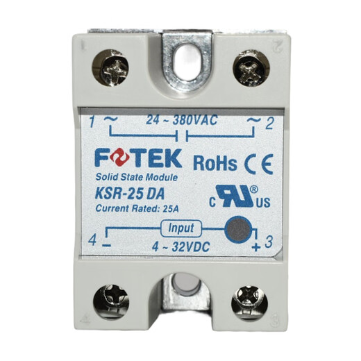 Yue Changsheng FOTEK Yangming solid state relay KSR-40DAE/10DA/25DA/50DA/75DAE-H KSR-75DA DC control AC 75A
