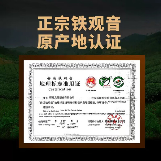 Shifeng Marke*Ganderlongxin Co-Branded Special Anxi Tieguanyin Oolong Tee Duft Orchideengeschmack kleines Paket 64g