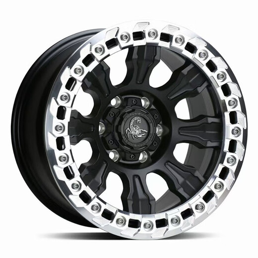 
AGILITY FORCE OFF-ROA WHEELS POVOOFF WHEELS 18-inch tank 400 Patrol tank 500 Pajero Patrol Road Cruiser Prado Tantra A728B Asian Black External Anti-Detection 18-inch 8.5J