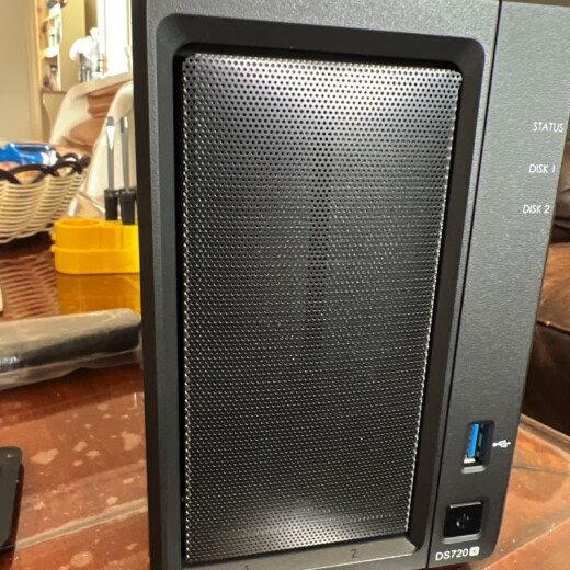 定制群晖双盘位NAS专用防尘网罩DS720+DS723+diy无边框防虫防毛絮 DS720+专用