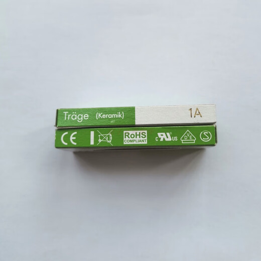 ESKA ceramic fuse 5x20 with sand slow T1H250V ceramic tube with arc extinguishing sand 800mA box