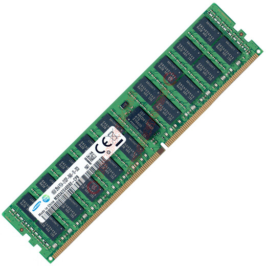 Samsung (SAMSUNG) original DDR4 PC4 fourth generation server workstation with register REG RDIMM RECC server memory bar, suitable for Lenovo Asus, Dell and other servers RECC DDR4 2133 2R 4 32GB 1 single bar