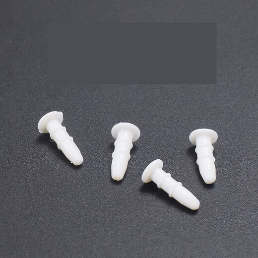 Pinyi 3.5mm earphone hole dust-proof plug, mobile phone computer DIY audio speaker socket PE rubber plug plug dust-proof plug 3.5mm flat head earphone plug (hard PE material) black