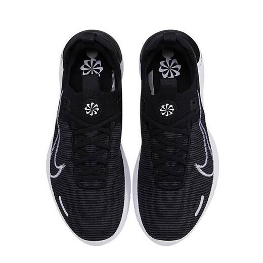 Nike Nike Men's Chaussures Nouvelles chaussures de sport Freern5.0 Barefoot Mesh Breathable Lightweight Runching Chaussures Chaussures décontractées FB1276-002 Black and White 44