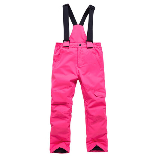 ARCTIC QUEEN children's ski pants for boys and girls, winter outdoor snowboard and double board ski pants, windproof, waterproof and warm, pink, fast shipping, fast shipping S