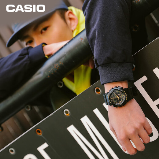 CASIO watch men's G-SHOCK bomb disposal expert sports student electronic Japanese and Korean watch gift GA-100CF-1A9