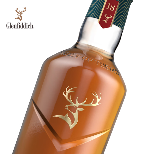 Glenfiddich Core Series 18 ans Single Malt Whisky Wine Wine Wine Gift Box 700ml Six Pack