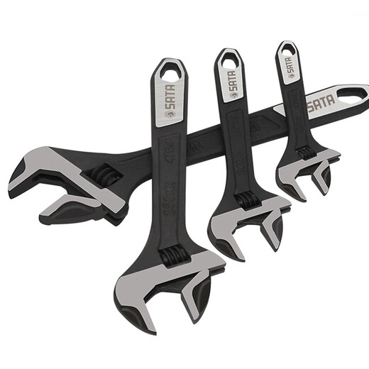 SATA 47123 large open adjustable wrench 8