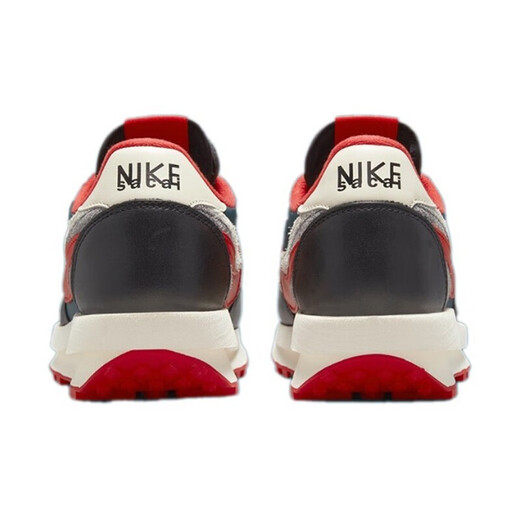 Nike (Nike) Sacai x Vaporwaffle Tres partes de tres partes Deportes deportivos y zapatillas para hombres y mujeres casuales DJ4877-300 Negro, azul y rojo 35.5