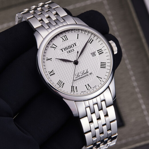 Tissot (TISSOT) second-hand 99 new Tissot men's watch Lilock second-hand mechanical men's watch Tissot watch men's casual sports second-hand luxury watch silver plate steel belt 80 cores T006.407.11.033.00