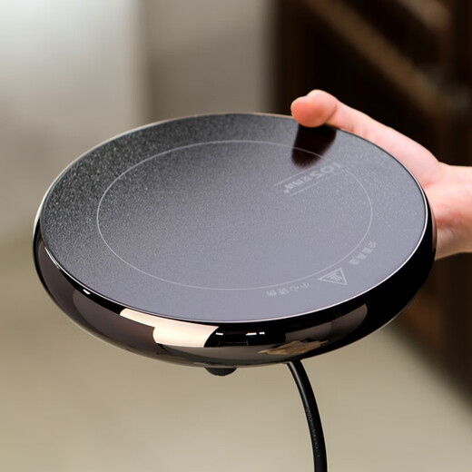 Gaoming 2025 new ultra-thin mini tea stove, high-end silent household electric ceramic stove, small tea stove, light luxury electric tea stove, Shiyuan stove 1000w