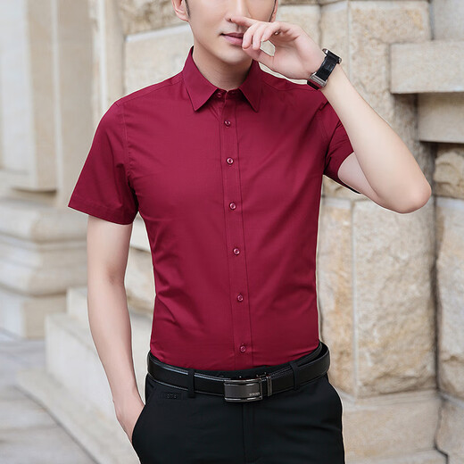 Chemise de soie à glace pour hommes à manches courtes à manches à manches courtes à manches à manches courtes à manches à manches courtes à manches à manches à manches à manches à manches à manches à manches de grande taille Blanc sans poche 5xl (170jin [Jin est égal à 0,5 kg] -185jin [Jin est égal à 0,5 kg]))