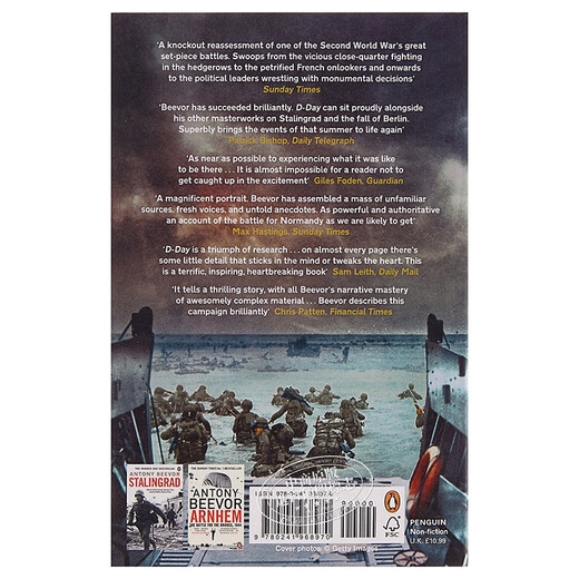 诺曼底登陆 英文原版 D-Day: The Battle for Normandy