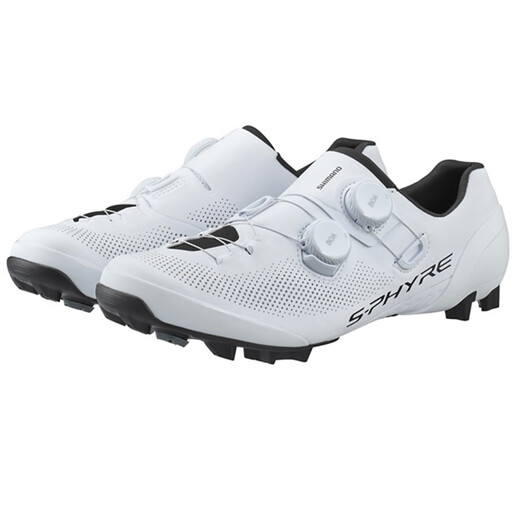 禧玛诺（SHIMANO）XC9 XC902 XC903碳底山地车精英竞赛自锁骑行鞋锁鞋 37 XC903 白色  现货可发