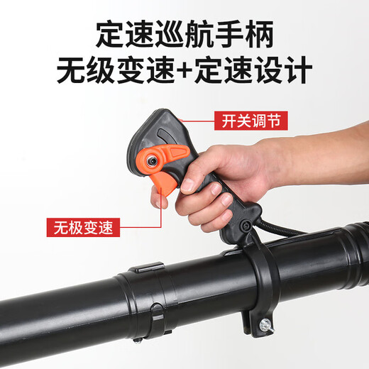 Piggy gasoline hair dryer engineering road administration blower wind power fire extinguishing road sweeper snow blower two-stroke high-end EB9757.0 horsepower