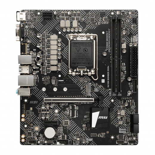 微星MSI B660M B760M Z790 B660迫击炮Mortar爆破弹WiFi Z690刀锋钛台式电脑主板电竞游戏主板 微星 H610M BOMBER D4 爆破弹