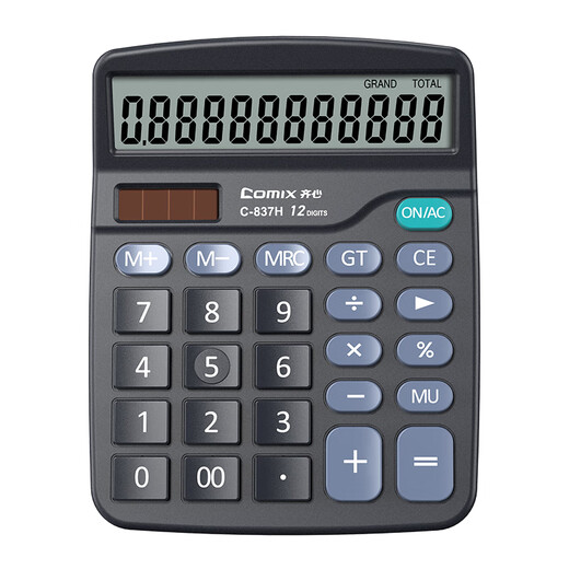 
Comix classic desktop office calculator 12-bit large screen desktop computer Student office stationery supplies C-837H