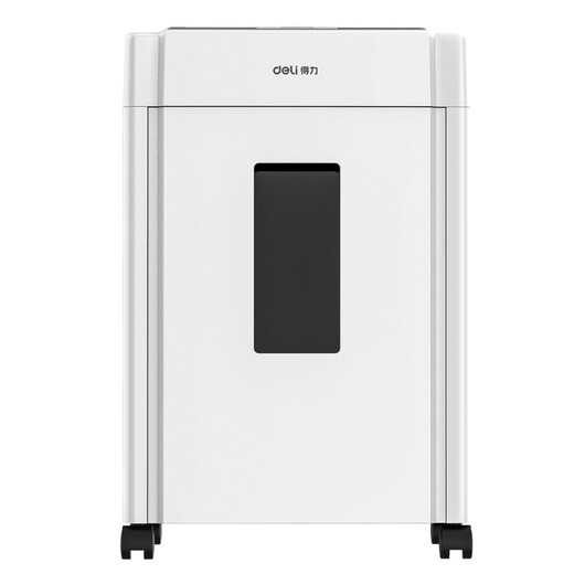 
Deli deli office paper shredder (white) (table) high-power CD crusher 9904