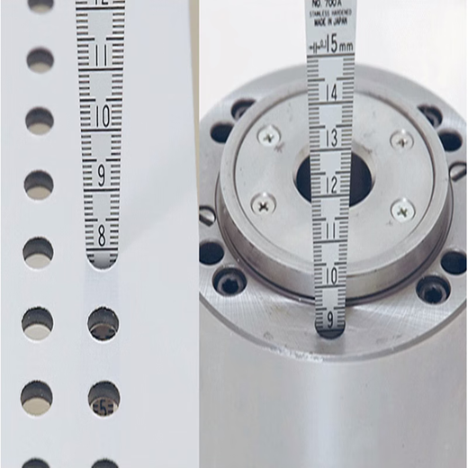 And inclined feeler gauge hole gauge gap tapered ruler stainless steel aperture ruler 700A115MM -15MM