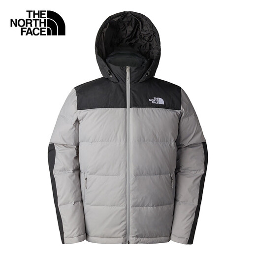 North Face [Classic] Down Jacke warme Jacke für Männer im Herbst und Winter Neue 550 Gänse -Samt Füllung 4U82 Grey XL /180 (empfohlen, eine größere Größe zu nehmen)