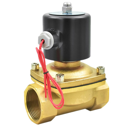 Normally closed solenoid valve water valve AC220V air valve DC24V water inlet pipe control valve 3 points 4 points 6 points 1 inch 2 inches 4 points solenoid valve AC380V