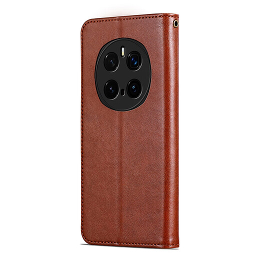 Ju Xiaozhi convient pour Honor magic7pro étui de téléphone portable étui à rabat en cuir PTP-AN10 style portefeuille étui à cartes insérable tout compris anti-chute étui intérieur souple avec boucle magnétique housse de protection pour hommes et femmes Honor magic7pro noir