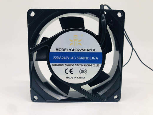 Guohengding Marke GH9225HA2BL 220V 0,07A 9 cm Ballkühlungslüfter Chassis Axial Fan GH9225HA3BL [380V]