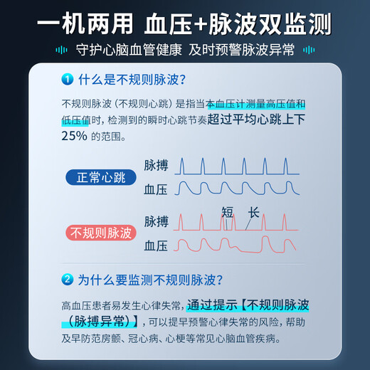Omron (OMRON) electronic blood pressure monitor blood pressure meter home arm type elderly medical high-precision HEM-1026