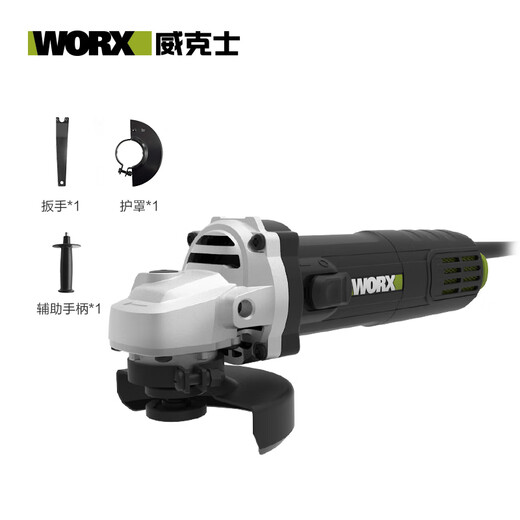 Wax 720W Angle Grinder WU800S Handheld Cutting Machine Grinder Polishing Machine Hand Grinder Wheel Grinder