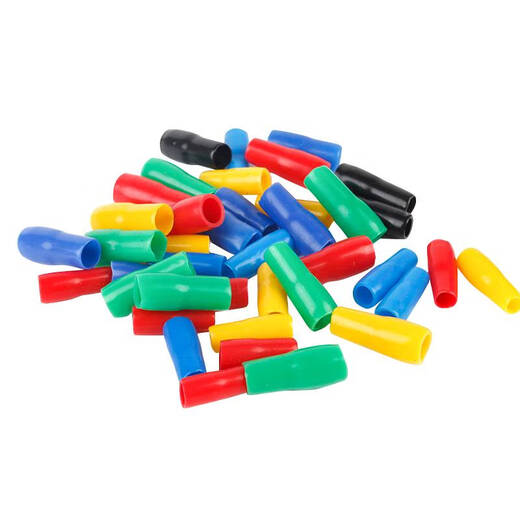 Customized head cap sealing protective cap spare core sealing cap thread protective sleeve wire core cap insulation V1 point 251 point 5 square 2000 pieces