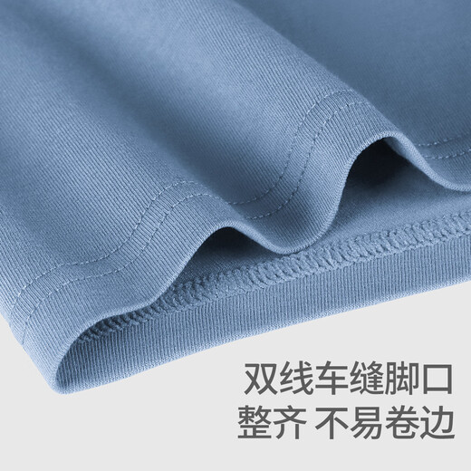 JD.com men's underwear pure cotton 7A antibacterial boy boxer pants large size boxer shorts 4 strips M
