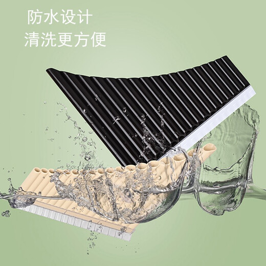 骊歌排箫乐器儿童学生教学专业演奏初学者入门排箫黑白色168管C调 【16管C调】米白+免费刻字