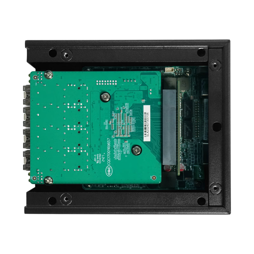 倍控软路由迷你电脑12代四核N100 N150双网卡10G双光口万兆工控机嵌入式主机linux ROS微型服务器nas H10机箱N100双网 双光口82599 8G内存128G固态