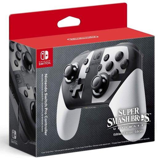 Nintendo (Nintendo) Domestic Bonded Warehouse Switch Original Pro Limited Edition Controller/Joycon Left and Right Controller NS Peripheral Accessories Carrying Bag Storage Bag All-Star Smash Bros. Limited Edition Pro Controller