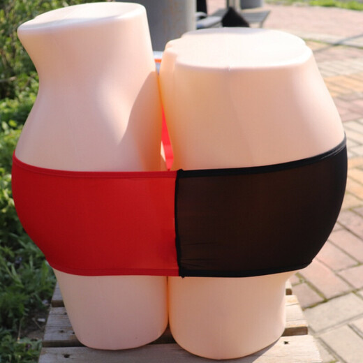 Sexy double underwear couple's one-piece open-fit free one-piece thong for men and women passionate temptation T-pants suit black and white one size fits all