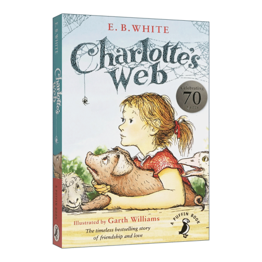 
Original English Charlotte's Web Charlotte's Web English B White Pig Wilbur Newber Award Lansi Reading Index 680L