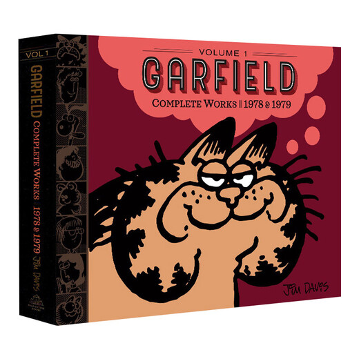 Garfield Complete Works V1 1978-1979 Hardcover Original en inglés Garfield Comic Collection 1 Hard Tubover Children's Extracurricular Reading Historial Libro de cuentos Importados Inglés Original Versión completa Versión en inglés