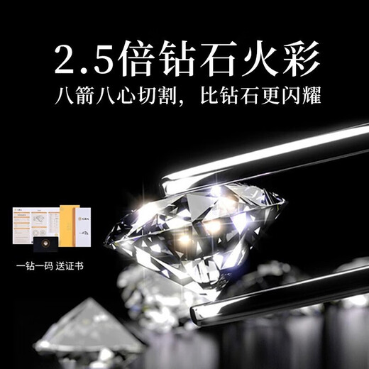 VCIXYOUPT950 platinum moissanite bracelet, high-end jewelry for women to express love, anniversary birthday gift for girlfriend, PT950 platinum moissanite bracelet + light luxury box