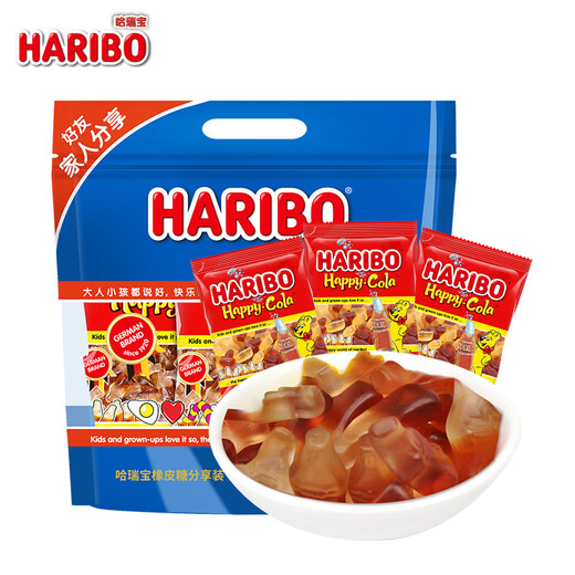 Haribo Türkiye imported Coca-Cola gummy candies 200g children's snacks QQ candy gummies