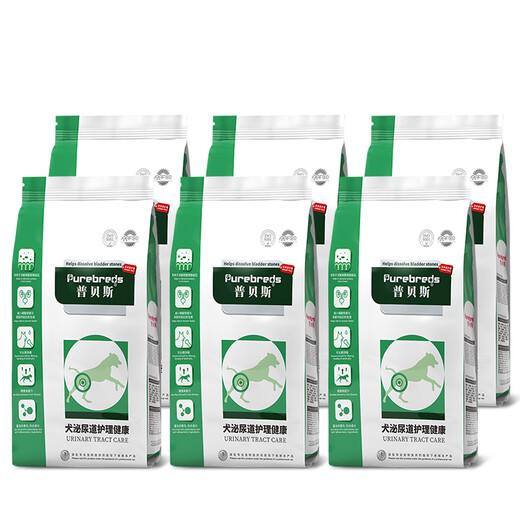 Pubes dog urinary prescription food urethral inflammation stones struvite urinary tract infection cystitis disordered urine dog urethra care food dog urinary tract prescription food 600g*6 pack