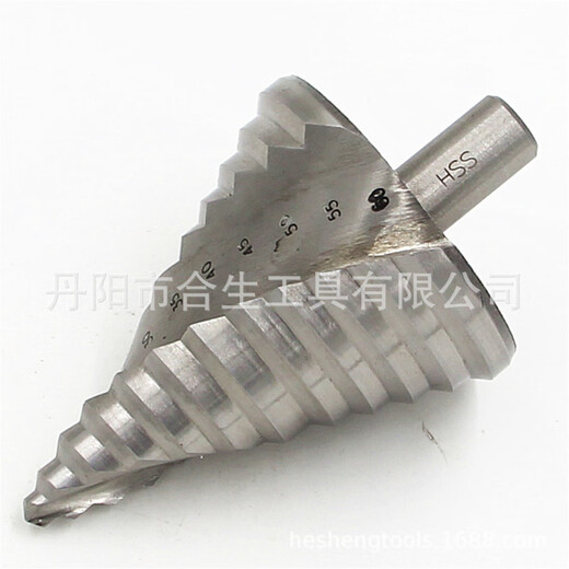 Kezhitu Personal personalizado de 6-60 mm Aperre de gran tamaño Groove Spiral Groove Step Sutad Torre de perforación blanca Taladro Triangular Taladro Triangular Instalación de tuberías de plástico de 6-60 mm [679g]