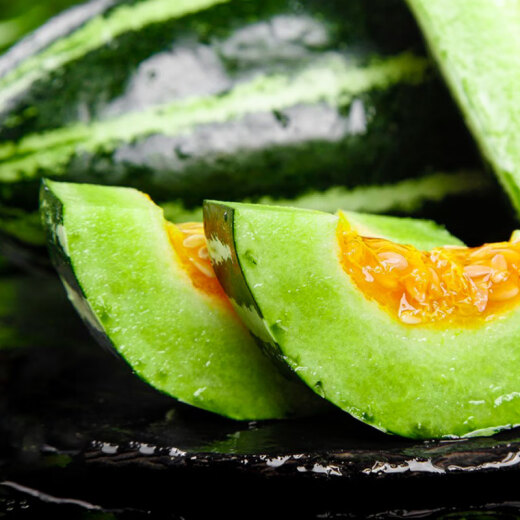 Jingxiansheng Shandong Boyang No. 9 melon 4.5 Jin [Jin is equal to 0.5 kg] single fruit 280g + crispy and juicy straight from the source