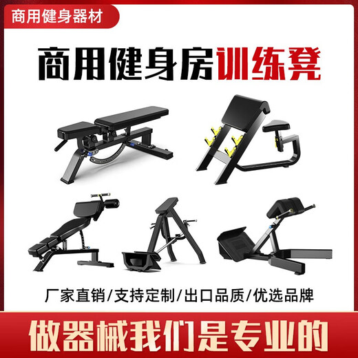 TEZEWA bench press stool adjustable dumbbell stool fitness chair supine board sit-up board curl assistive fitness equipment EM1049 adjustable dumbbell stool