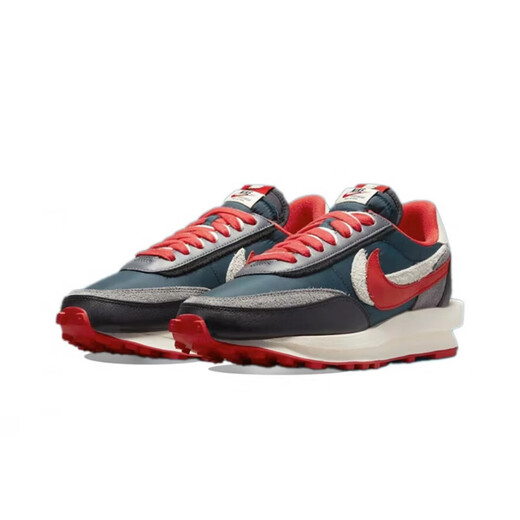 Nike (Nike) Sacai Undercover Takahashi Shield Co-marqué chaussures DJ4877-001-300-600 DJ4877-300 42 noir, bleu et rouge.